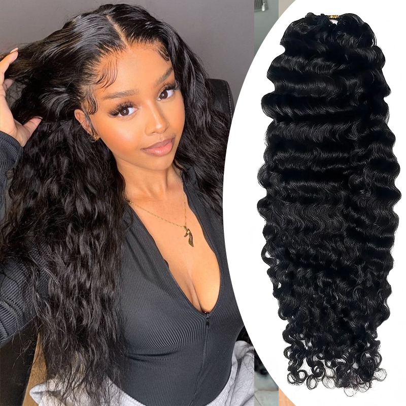 Hair Care Curly Hair - Water Wave Human Crochet Hair for