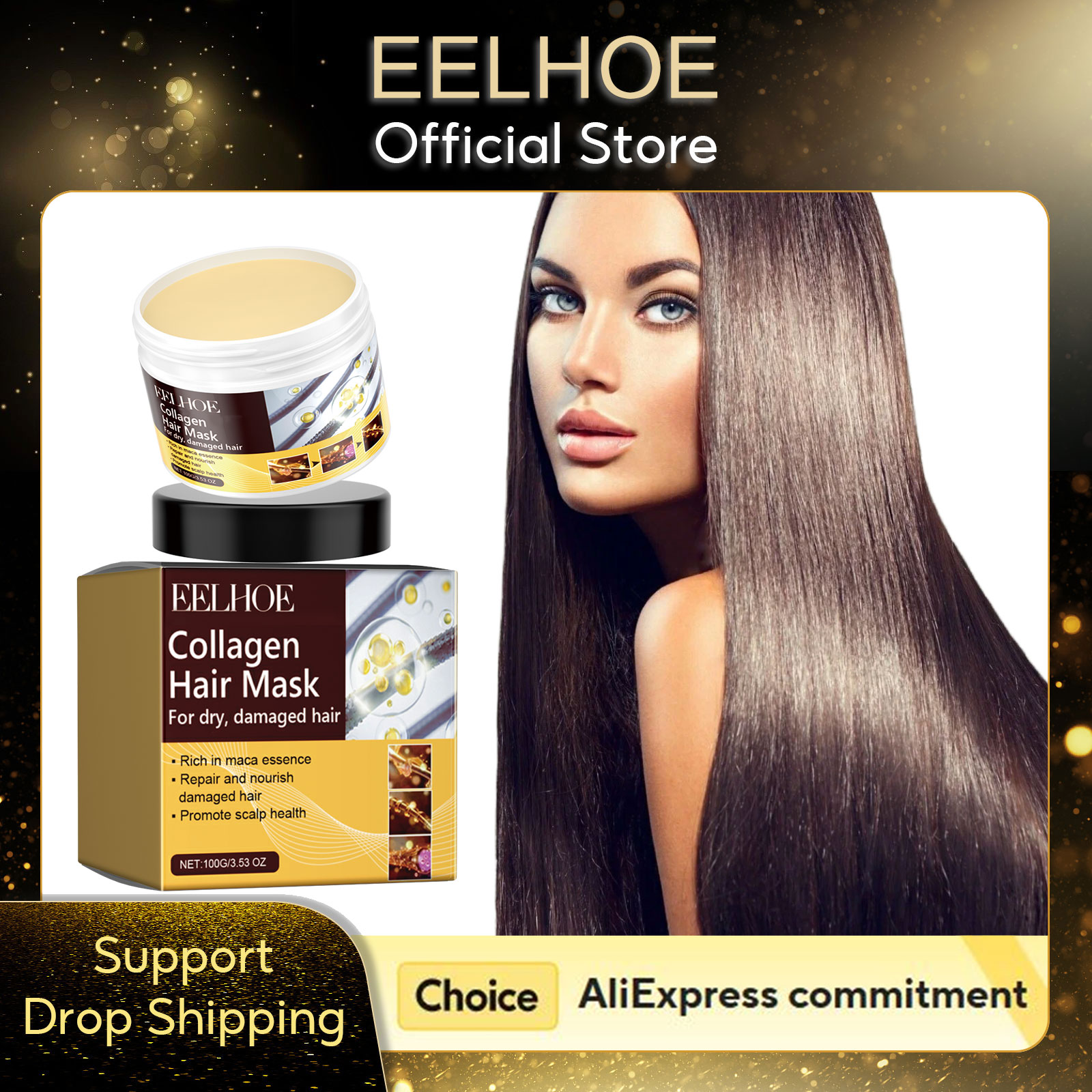 Deep Conditioner Mask - EELHOE Collagen Hair Mask Anti Hair