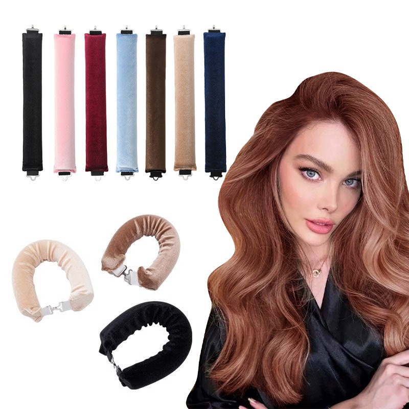 Hair Care Curly Hair - Heatless Hair Curlers Curling Rod Headband