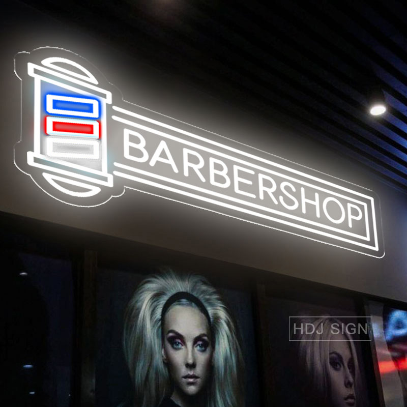 Hair Care Logo - Custom Hair Salon LED Neon Sign