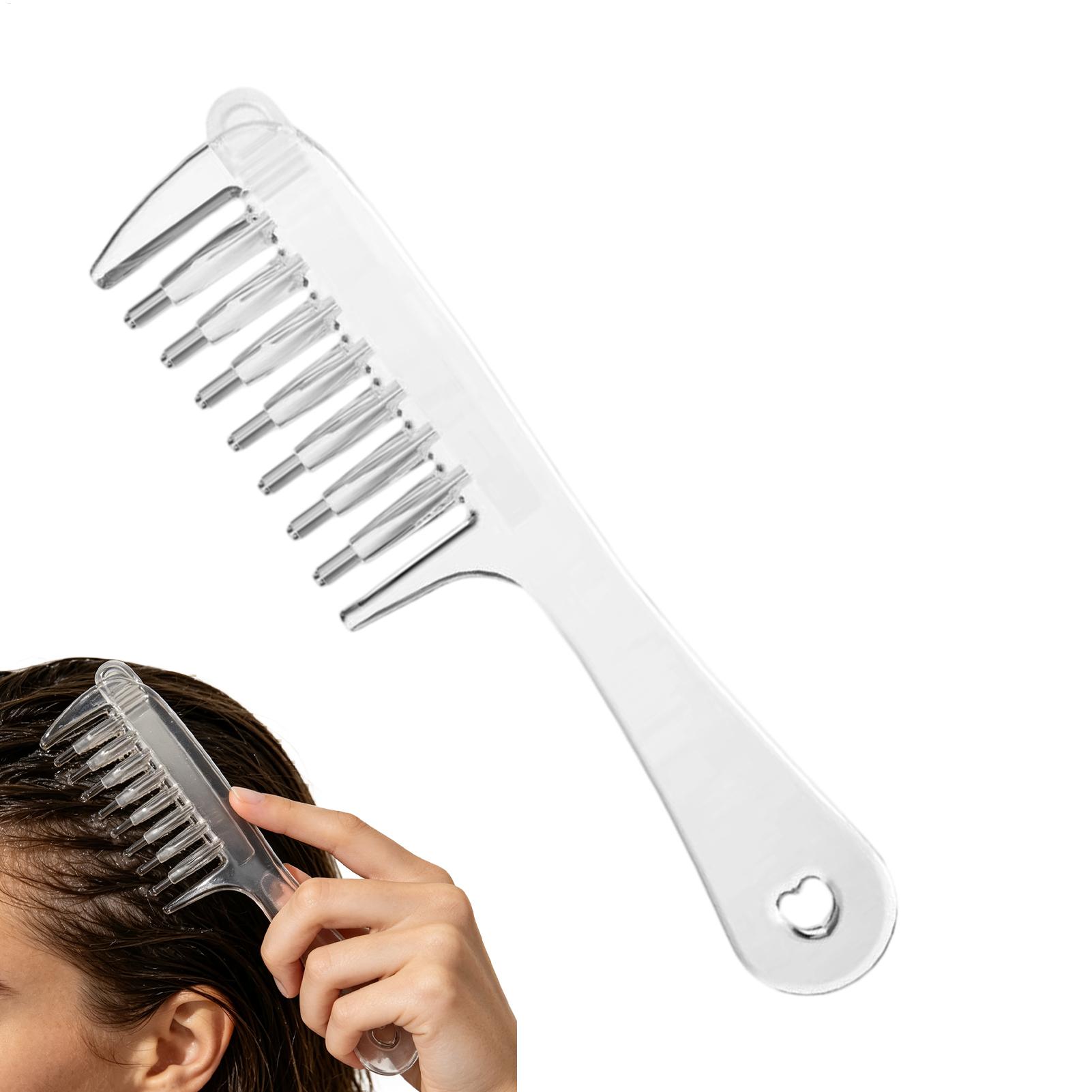 Hair Care In Salon - Refillable Scalp Hair Oil Applicator Comb