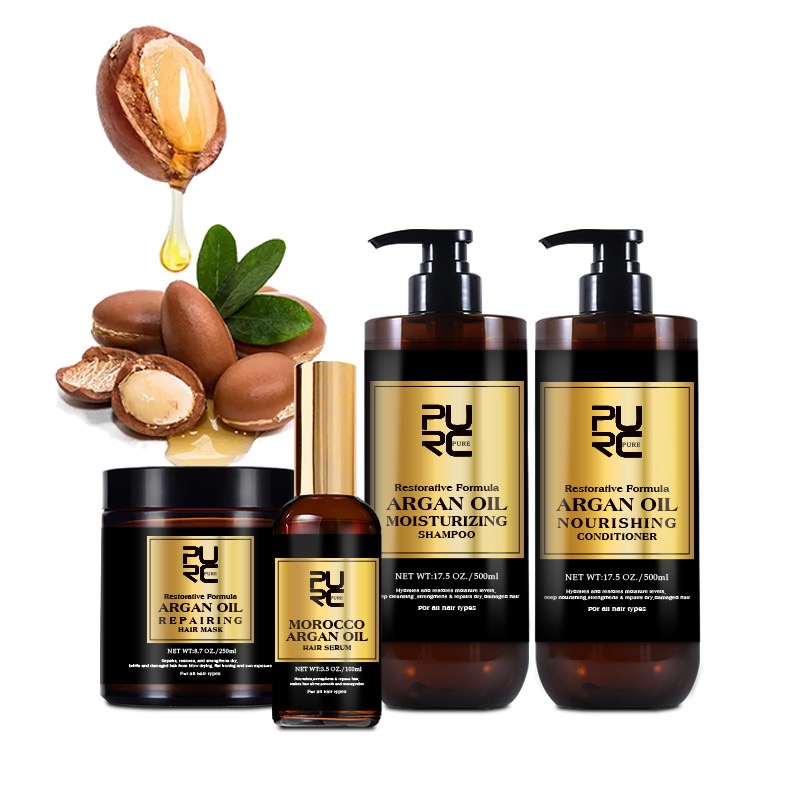 Deep Conditioner Mask - Morocco Argan Oil Shampoo Conditioner Hair