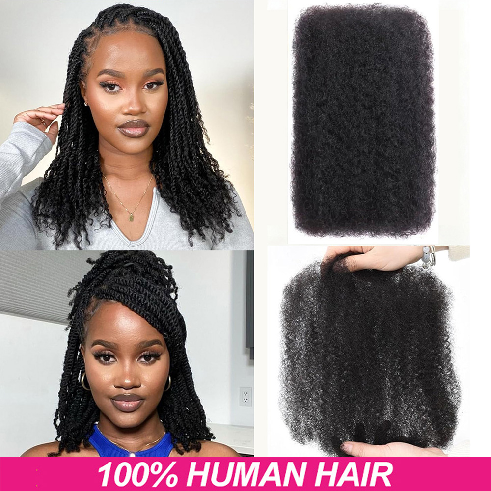 Hair Care Curly Hair - Afro Kinky Curly Bulk Hair Bundles