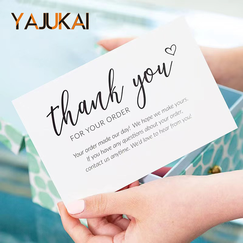 Hair Care Logo - Personalize Business Thank You Card With