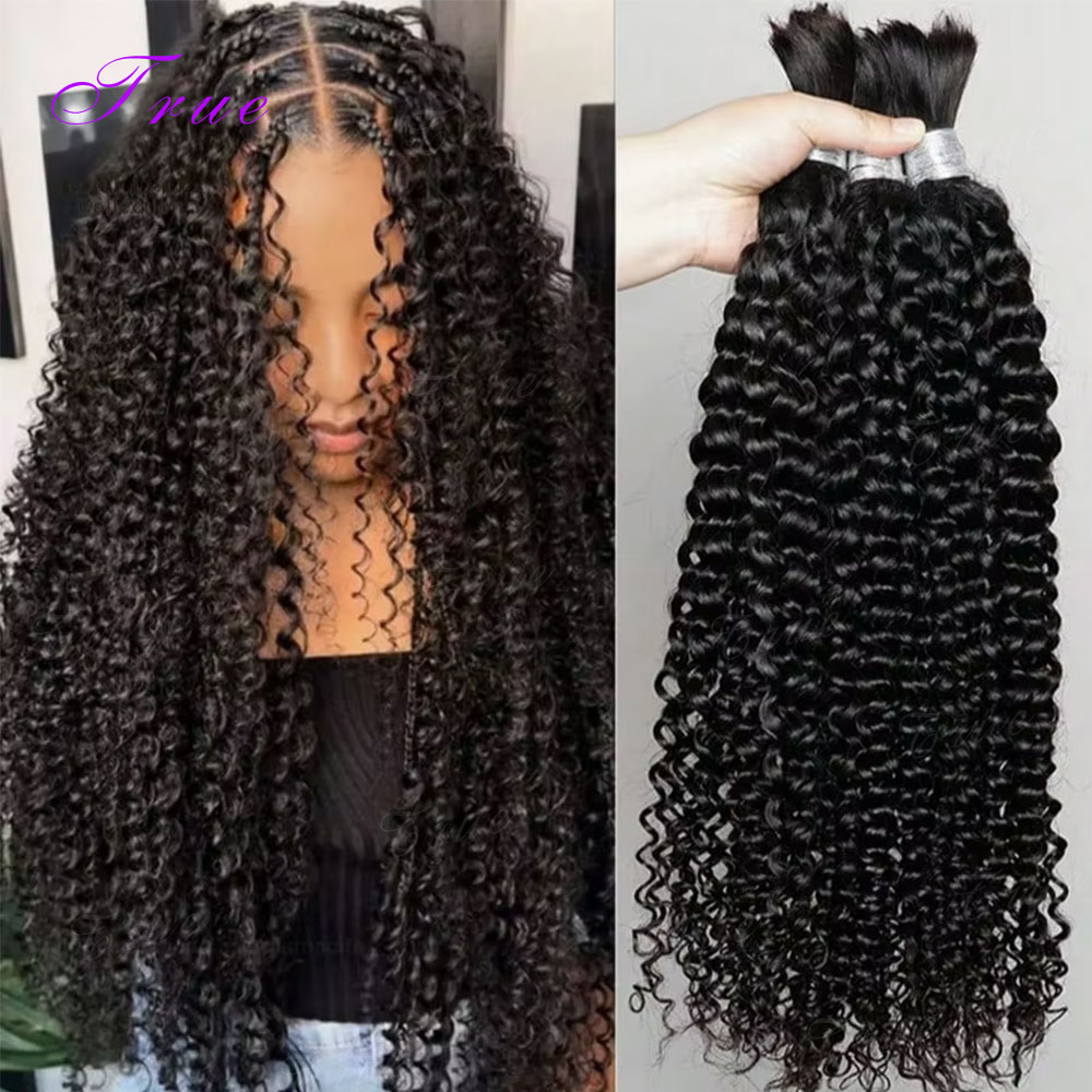 Hair Care Curly Hair - 2 3 4 PCS Human Braiding