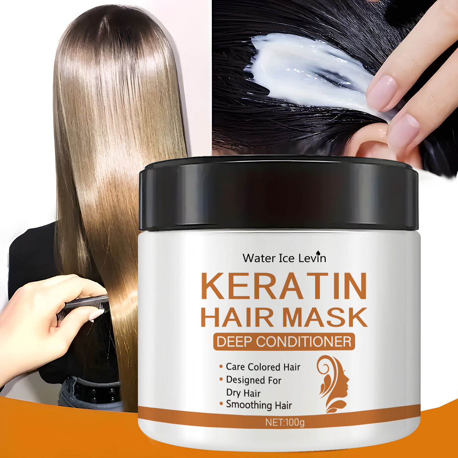 Keratin Hair Mask - Deep Condi - огляд і ціна Deep Conditioner Mask
