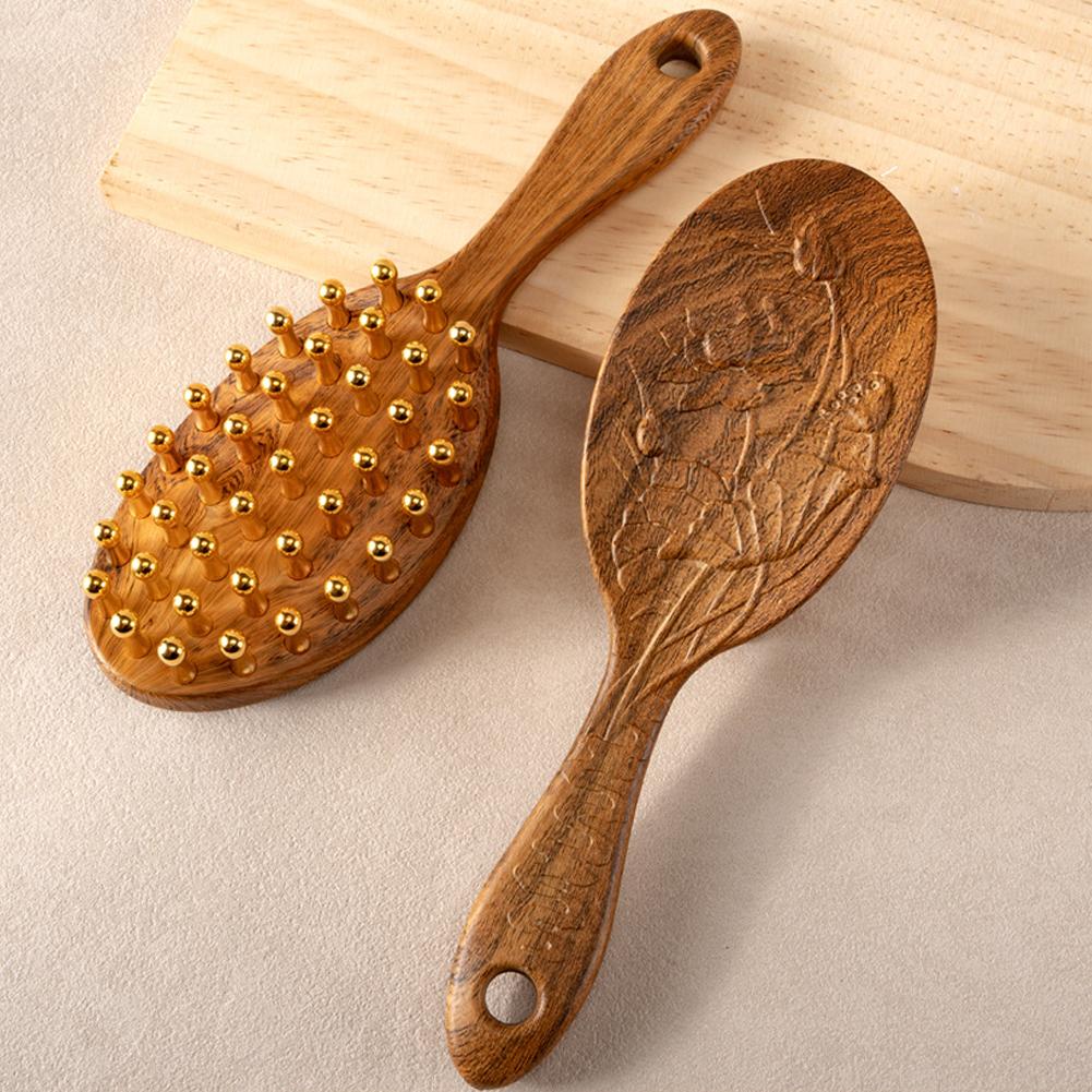 Scalp Massage Comb Long Handle - огляд і ціна Hair Care Long Hair