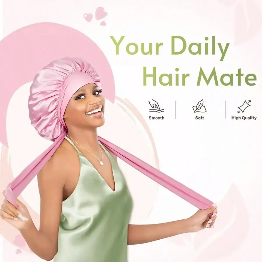 2026 Satin Bonnet For Women, A - огляд і ціна Hair Care Curly Hair