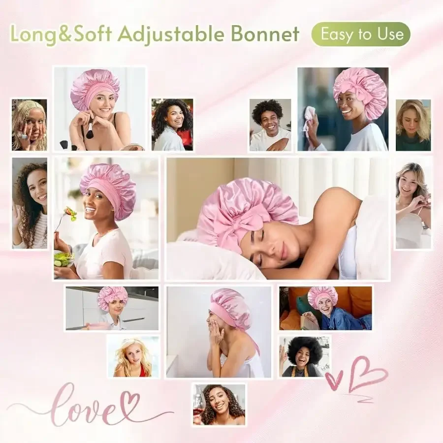 2026 Satin Bonnet For Women, A - огляд і ціна Hair Care Curly Hair