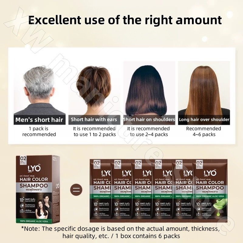 Thailand LYO Natural Plant Was - огляд і ціна Hair Care Thailand