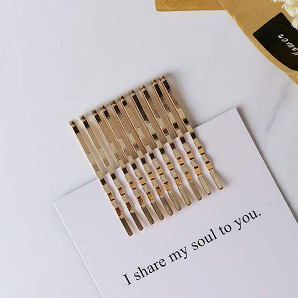 10pcs Hair Clips Hairpins Gold - огляд і ціна Bobby Pin Bulk