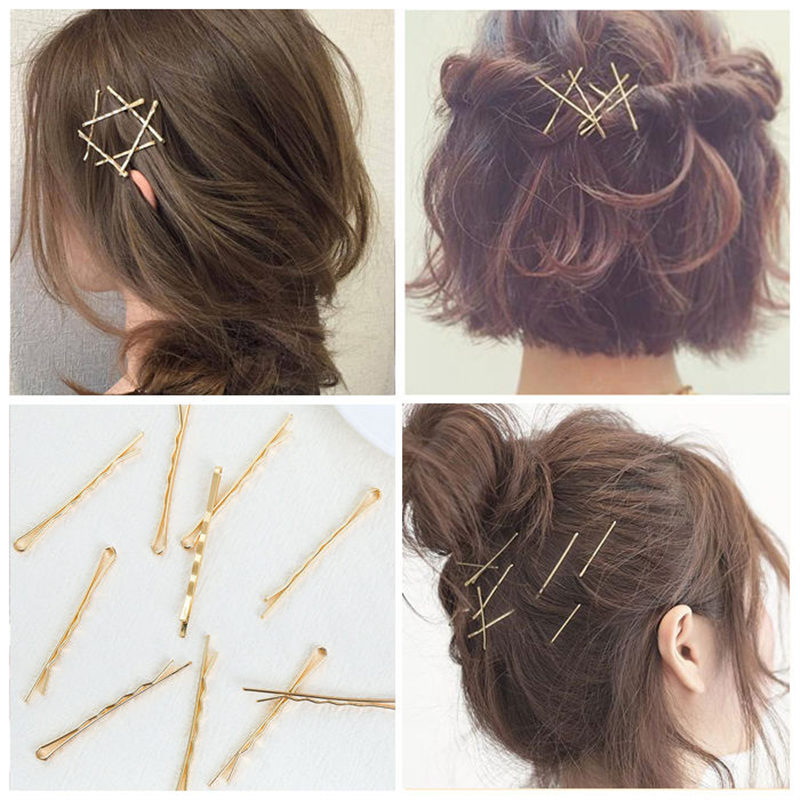 10pcs Hair Clips Hairpins Gold - огляд і ціна Bobby Pin Bulk