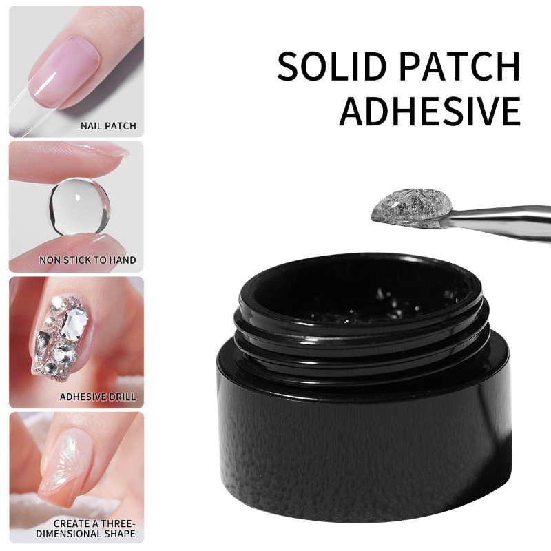 3pcs/set Solid Nail Tips Gel S - огляд і ціна Hair Care Gel