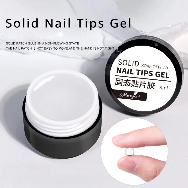 3pcs/set Solid Nail Tips Gel S - огляд і ціна Hair Care Gel