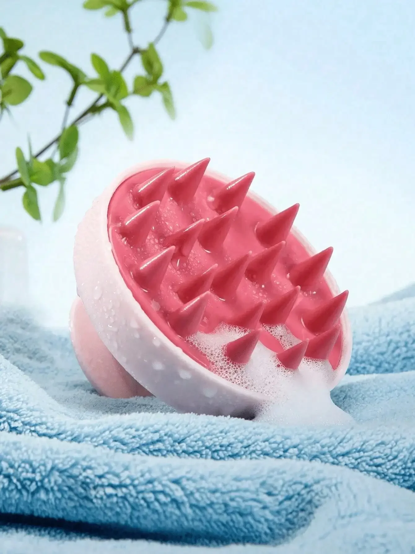 1pc Soft Silicone Scalp Massag - огляд і ціна Hair Care Curly Hair