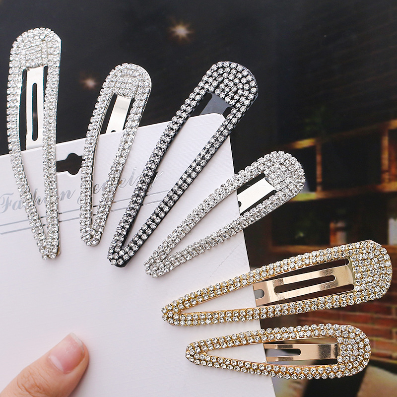 Elegant Metal Drop Rhinestone  - огляд і ціна Bobby Pin Bulk