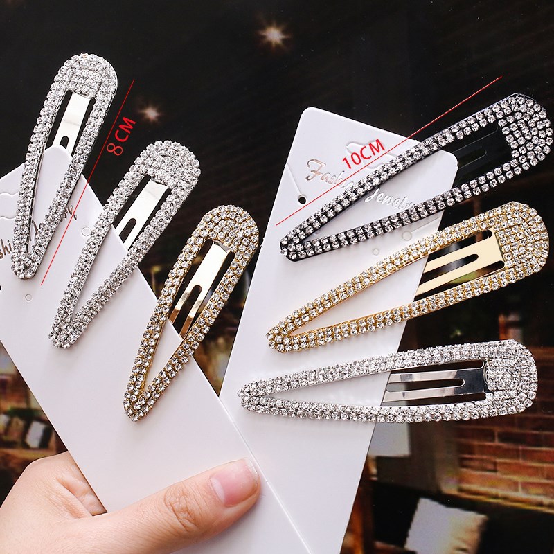 Elegant Metal Drop Rhinestone  - огляд і ціна Bobby Pin Bulk