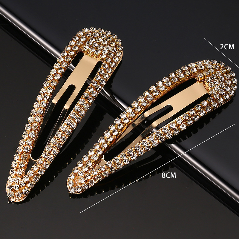 Elegant Metal Drop Rhinestone  - огляд і ціна Bobby Pin Bulk