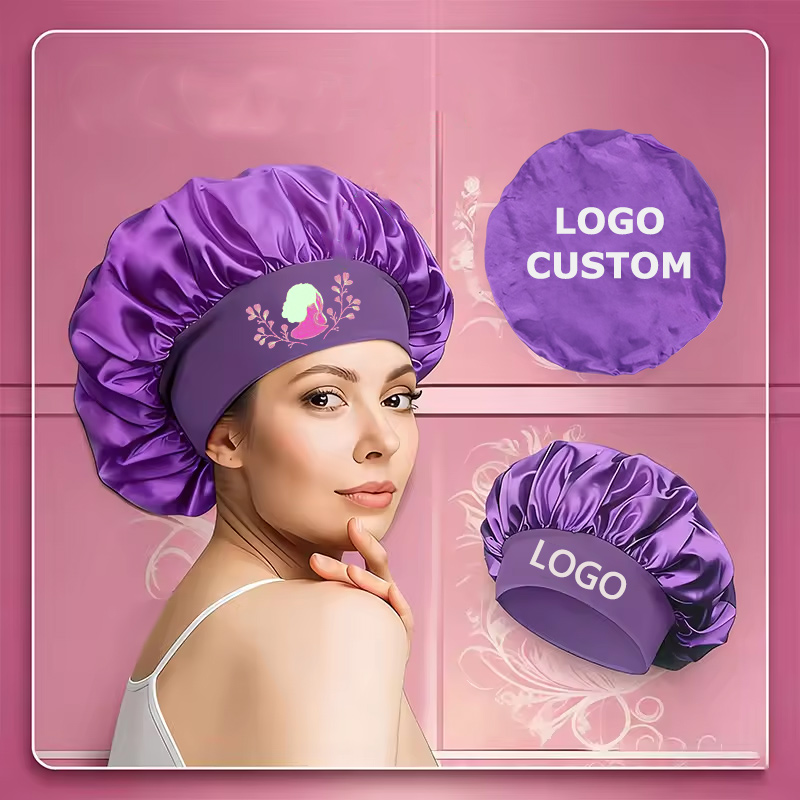 Silk Bonnet Satin Bonnets Slee - огляд і ціна Hair Care Logo
