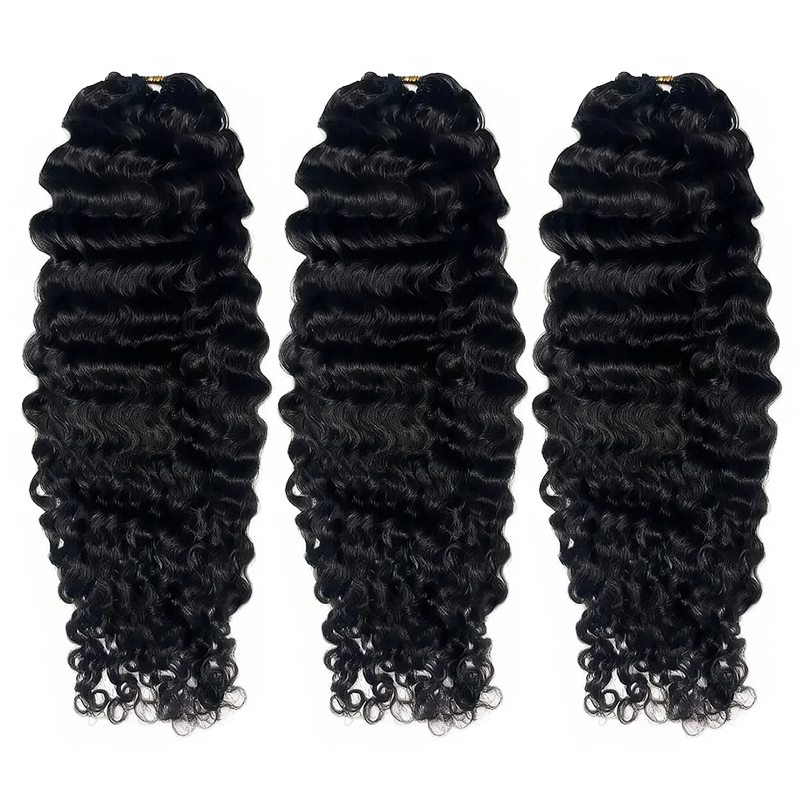 Water Wave Human Crochet Hair  - огляд і ціна Hair Care Curly Hair