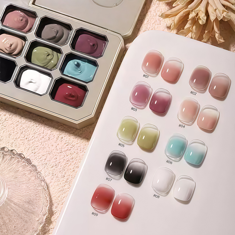 9-color solid gradient high-sa - огляд і ціна Hair Care Gel