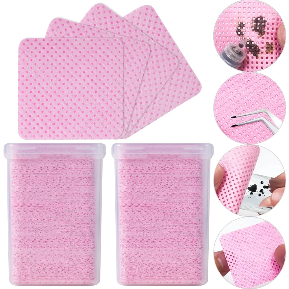 200Pcs Pink Lint-Free Nail Pol - огляд і ціна Hair Care Gel