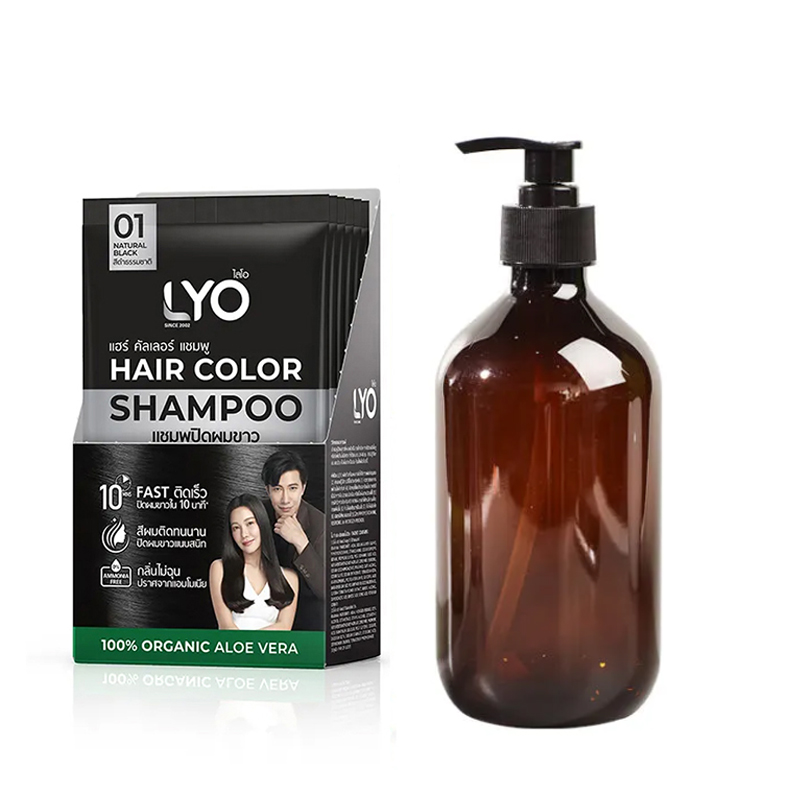 Lyo Natural Plant Hair Dyeing  - огляд і ціна Hair Care Long Hair