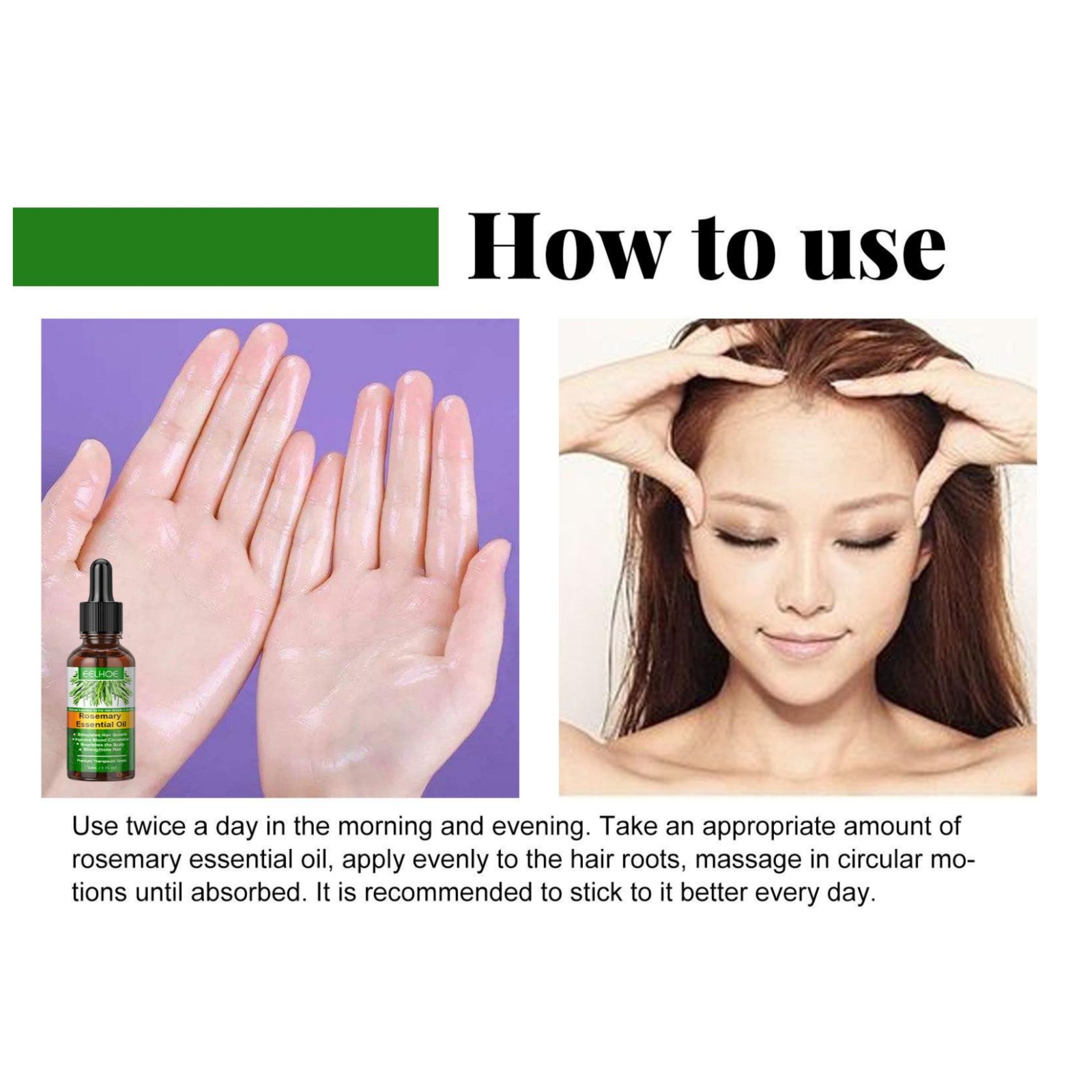 Eelhoe Rosemary Hair Care Esse - огляд і ціна Rosemary Hair Oil