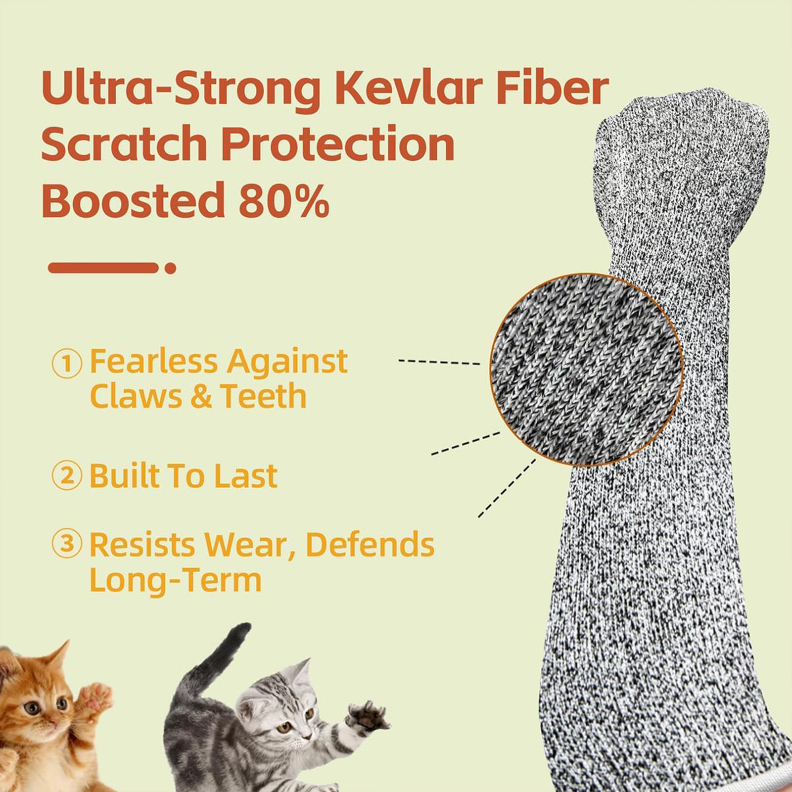 Pet Care Long Gloves 40cm Scra - огляд і ціна Hair Care Long Hair