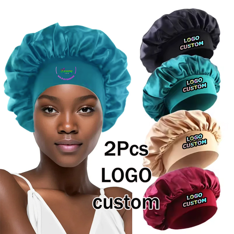 Silk Bonnet Satin Hair Bonnets - огляд і ціна Hair Care Logo