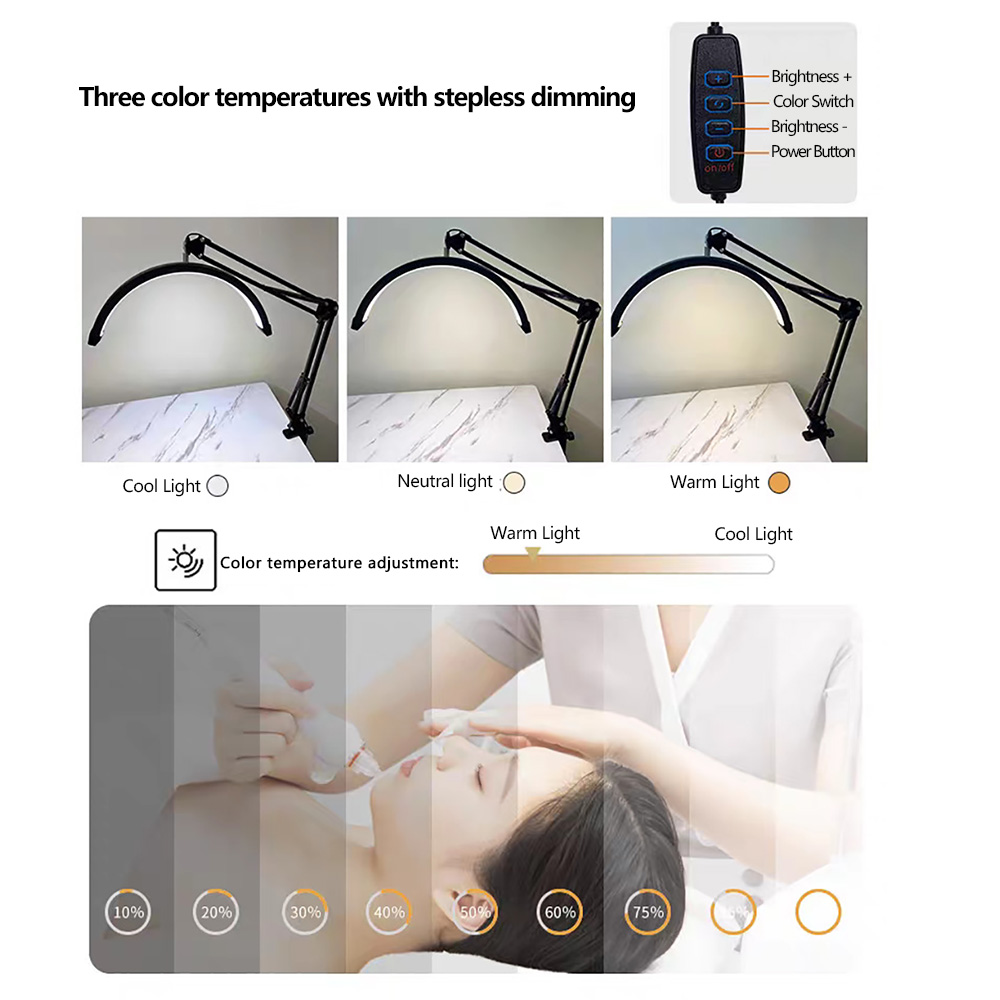 Clamp-on Fill Light Adjustable - огляд і ціна Hair Care In Salon