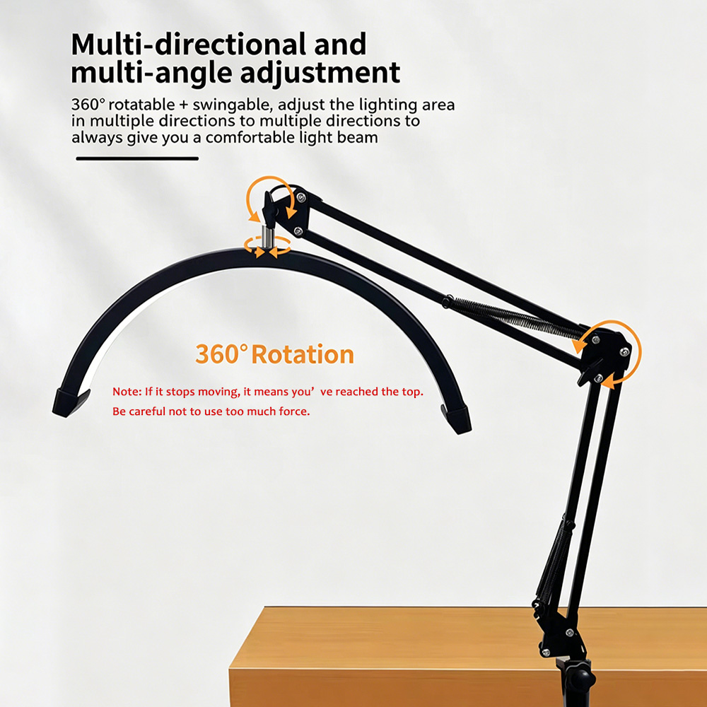 Clamp-on Fill Light Adjustable - огляд і ціна Hair Care In Salon