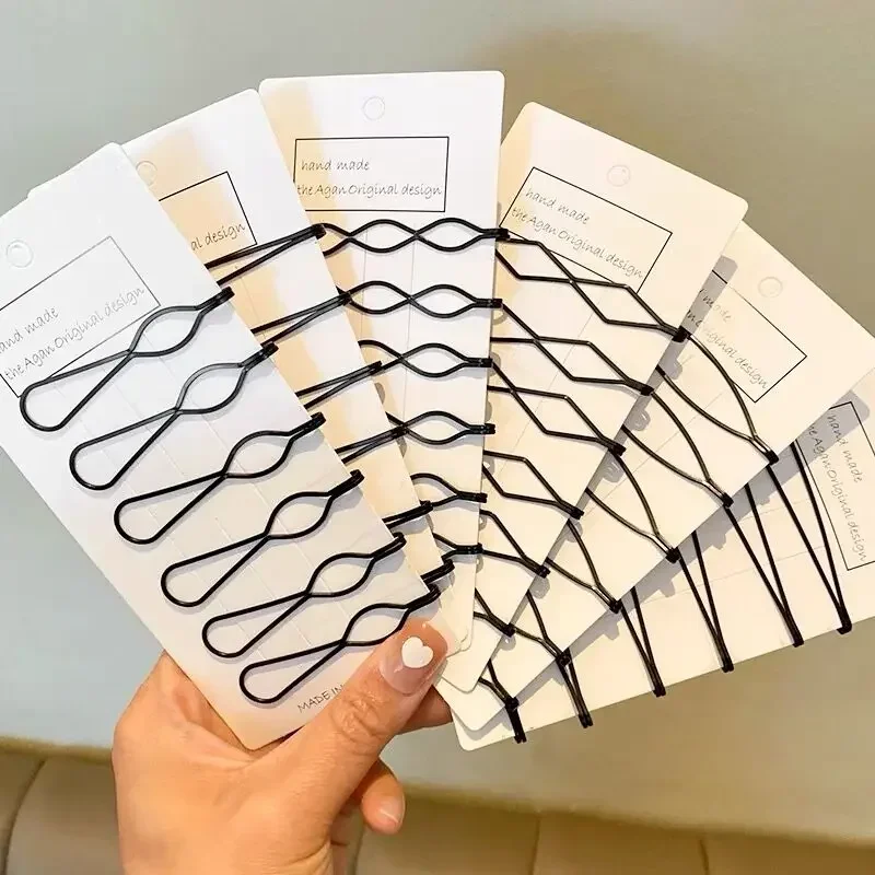 3/24pcs Black Simple Bobby Hai - огляд і ціна Bobby Pin Bulk