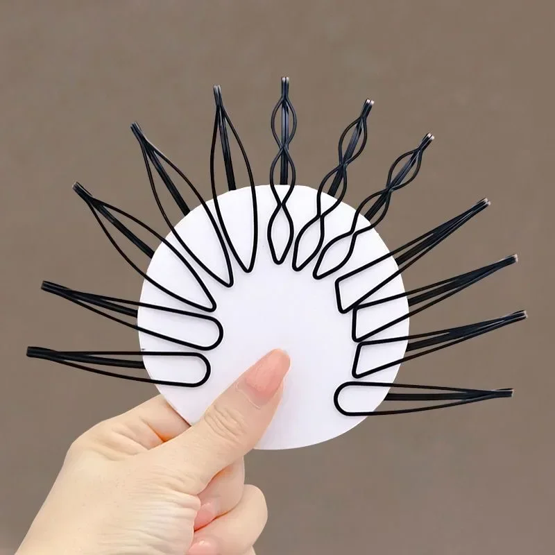 3/24pcs Black Simple Bobby Hai - огляд і ціна Bobby Pin Bulk