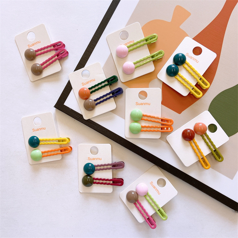 2Pcs/Set Simple Hair Clips For - огляд і ціна Bobby Pin Bulk