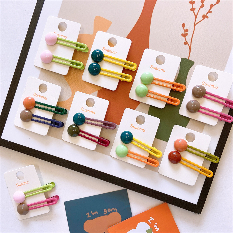 2Pcs/Set Simple Hair Clips For - огляд і ціна Bobby Pin Bulk