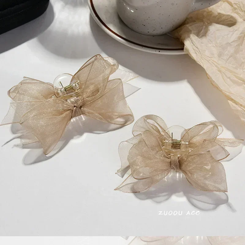 2pcs Black Matte Bowknot Mesh  - огляд і ціна Bobby Pin Bulk