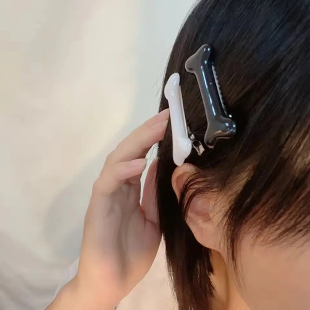 Y2K  White Bone Hair Clip Cute - огляд і ціна Bobby Pin Bulk
