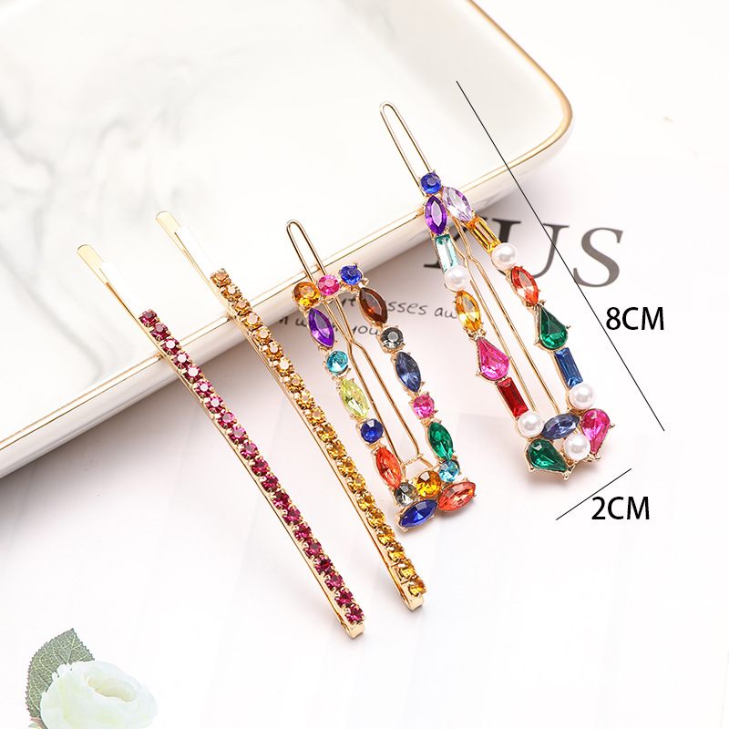 2020 New Multicolor Crystal Fa - огляд і ціна Bobby Pin Bulk