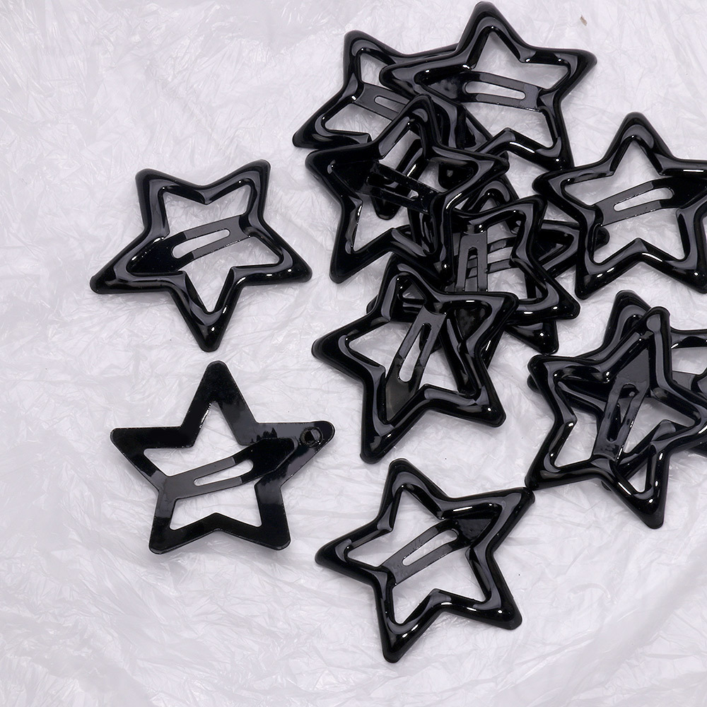 Y2K Girls Black and Grey Star  - огляд і ціна Bobby Pin Bulk