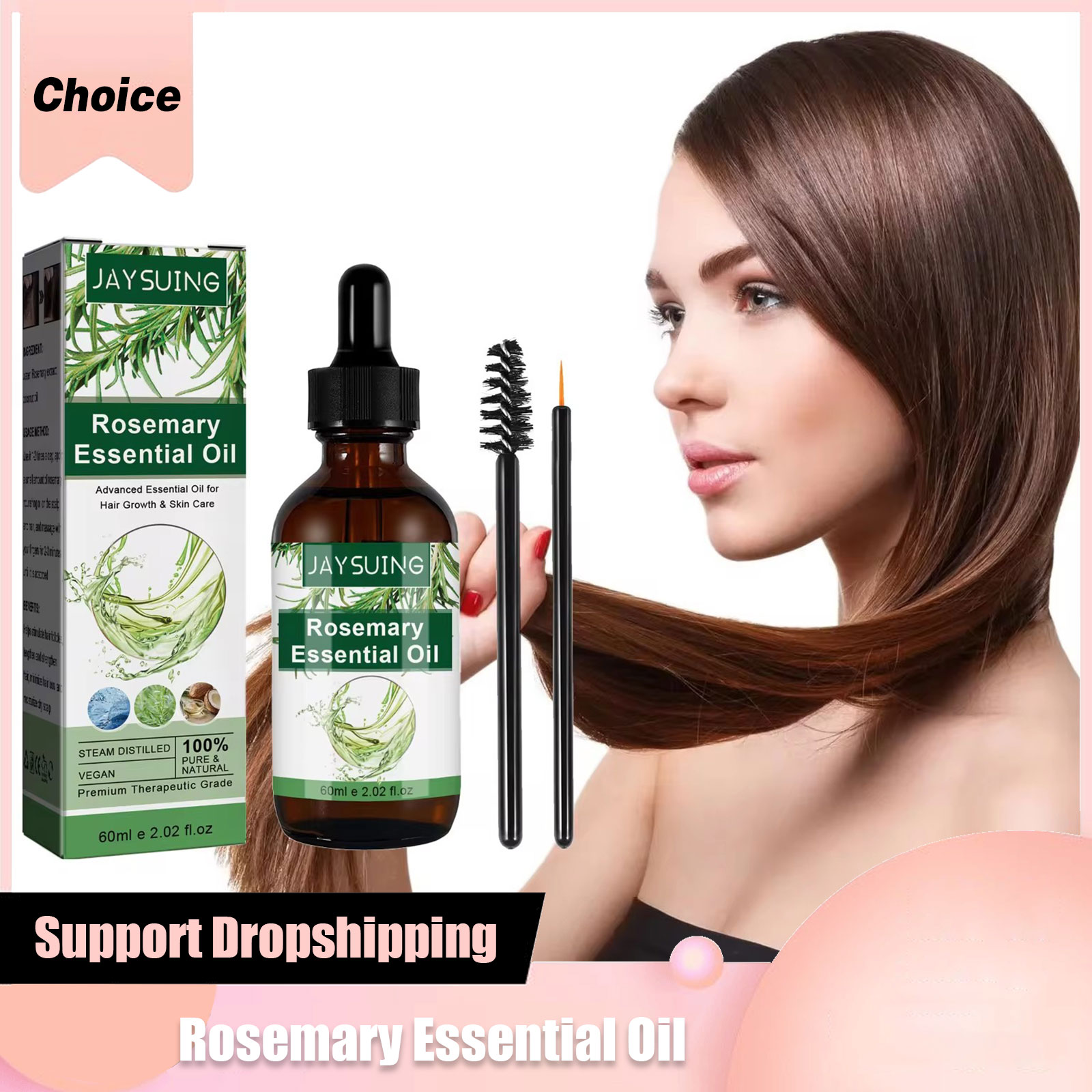 Rosemary Essential Oil For Hai - огляд і ціна Rosemary Hair Oil