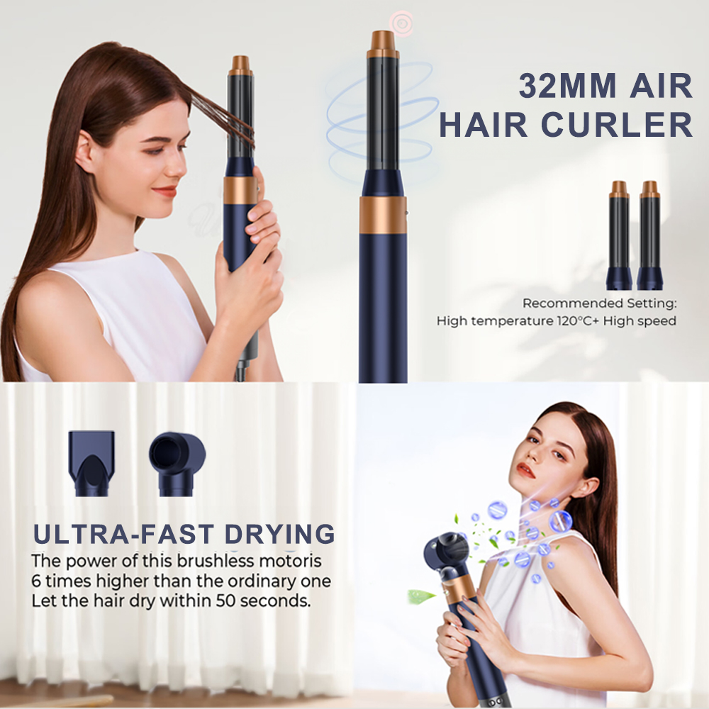SMET Hot 7-in-1 Ionic Professi - огляд і ціна Hair Care Curly Hair