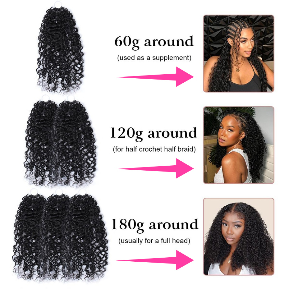 Deep Wave Feather Crochet Huma - огляд і ціна Hair Care Curly Hair