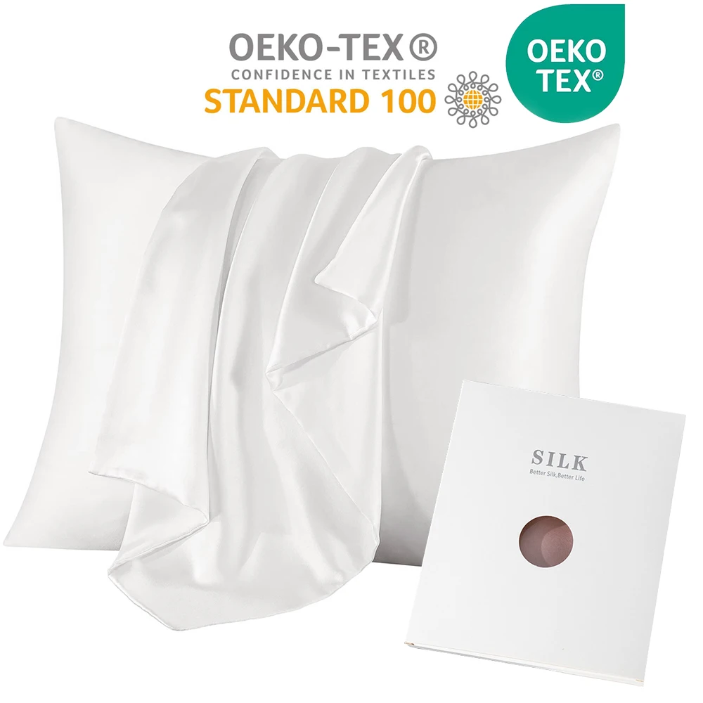 6A 30MM 100% Two Sides Pure Re - огляд і ціна Satin Pillowcase Silk
