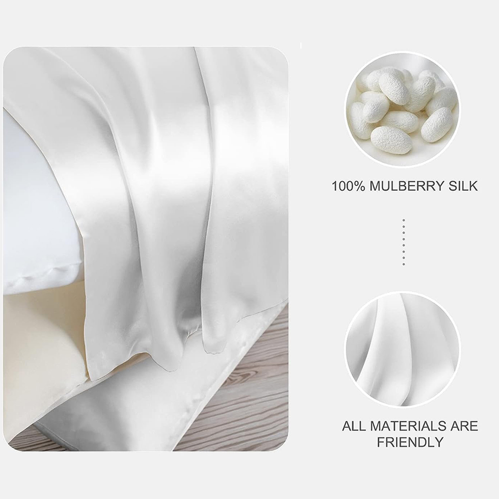 6A 30MM 100% Two Sides Pure Re - огляд і ціна Satin Pillowcase Silk