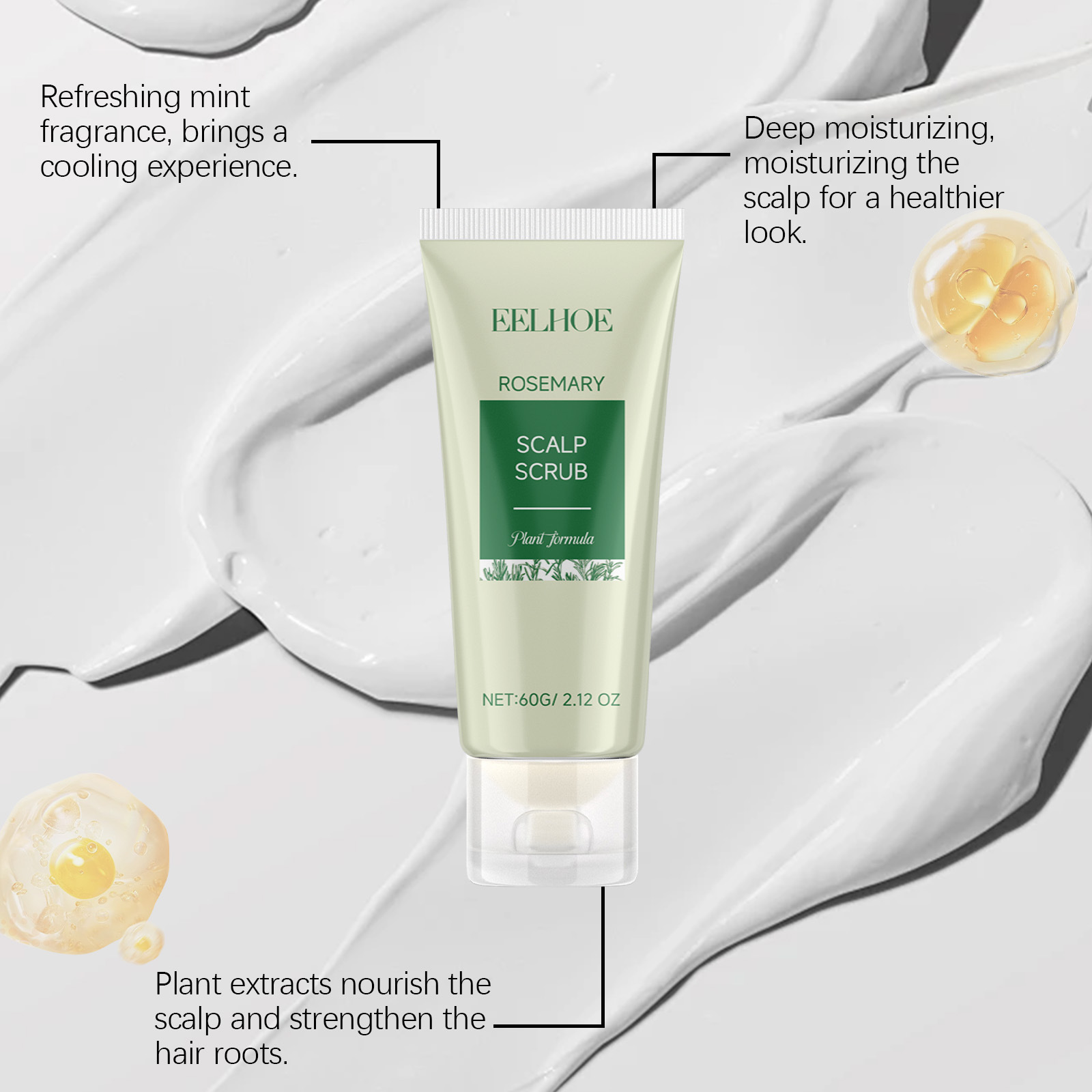 Eelhoe Rosemary Scalp Care Set - огляд і ціна Rosemary Hair Oil
