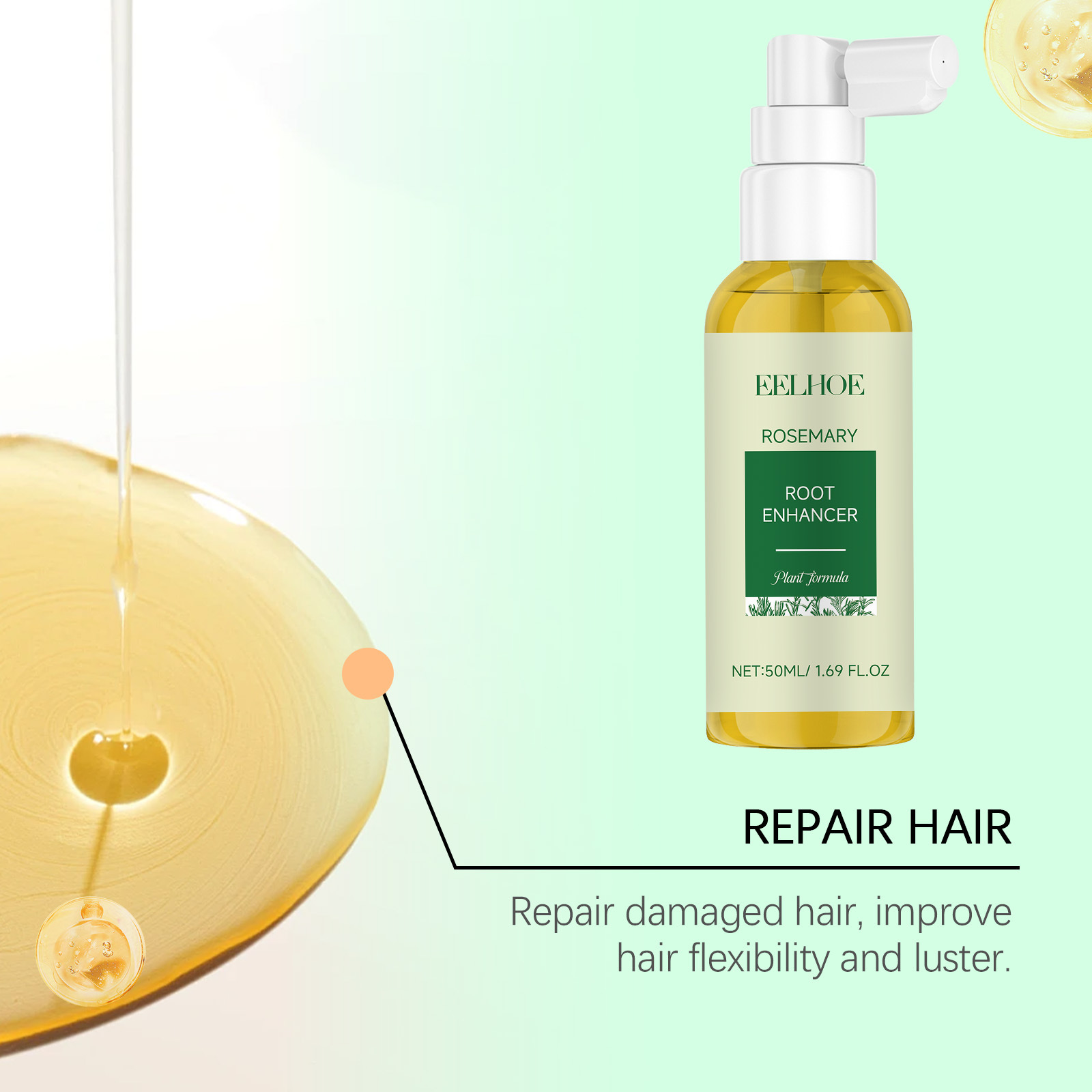 Eelhoe Rosemary Scalp Care Set - огляд і ціна Rosemary Hair Oil
