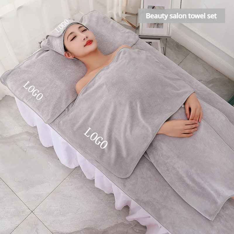 5pcs SPA Dedicated Towels Thic - огляд і ціна Hair Care Logo