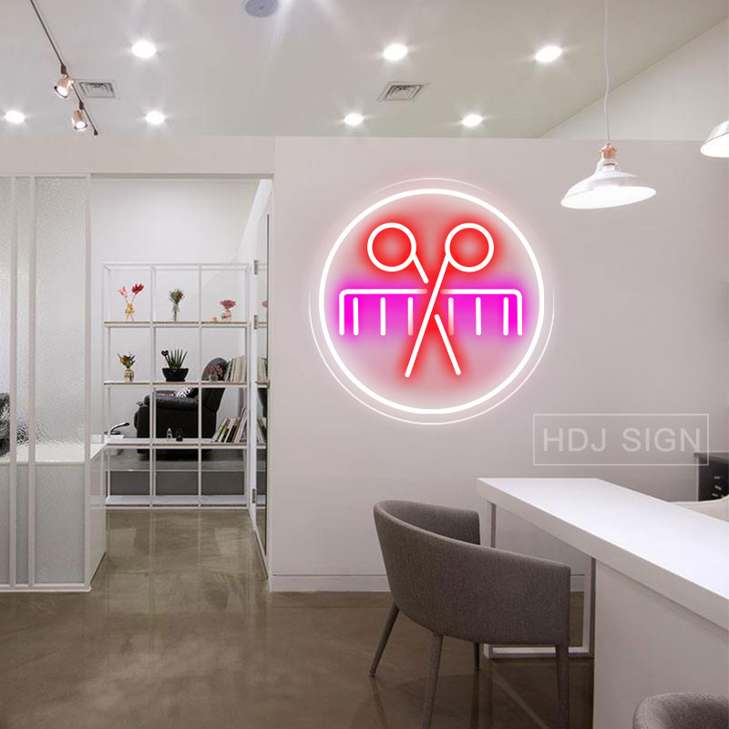 Custom Hair Salon LED Neon Sig - огляд і ціна Hair Care Logo