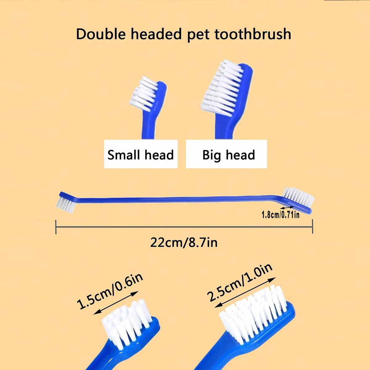 5pcs/set Long Handle Pet Tooth - огляд і ціна Hair Care Long Hair